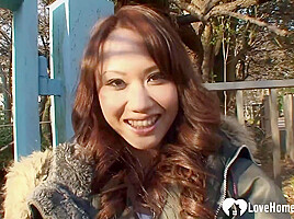 Picked-up Asian lets me nail her slit