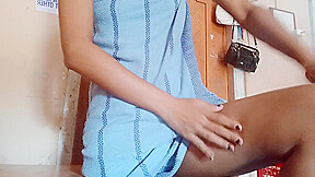 Desi School Girl Afer Bathing